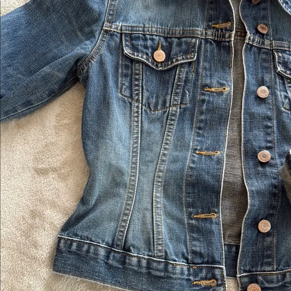 Warehouse Blue Denim Jacket - Picture 5 of 7
